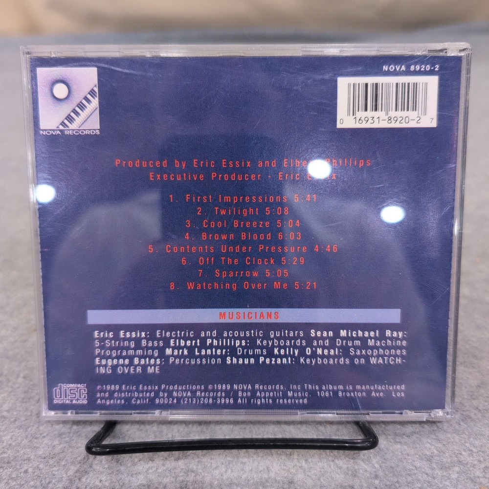 Eric Essix First Impressions CD 1989 Nova Records Contemporary Jazz Fusion - Picture 2 of 2